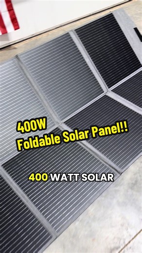 400W Foldable Solar Panel for Outdoor Adventures