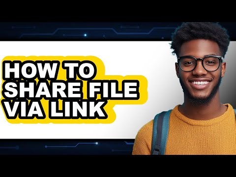 How to Share File via Link - Step by Step