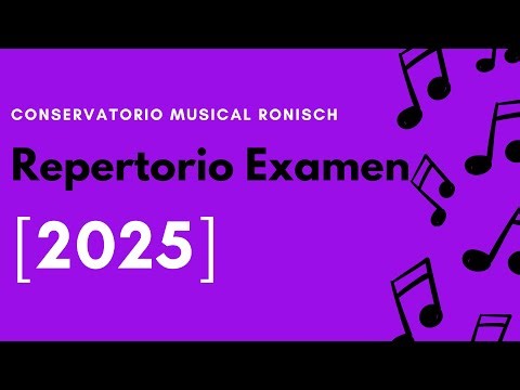 Repertorio Examen 🎹 | Piano 2° Año ⭐️ Isabella Varella Seguel