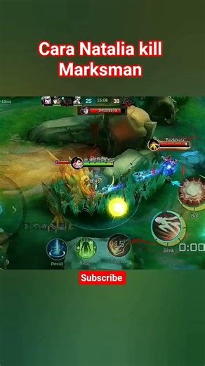 cara Natalia kill marksman #mobilelegends #mlbb #topglobalnatalia #airgalongaming