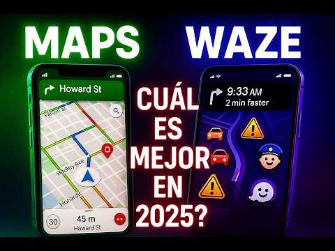 Google Maps vs Waze 🚗 ¿Quién gana en 2025?