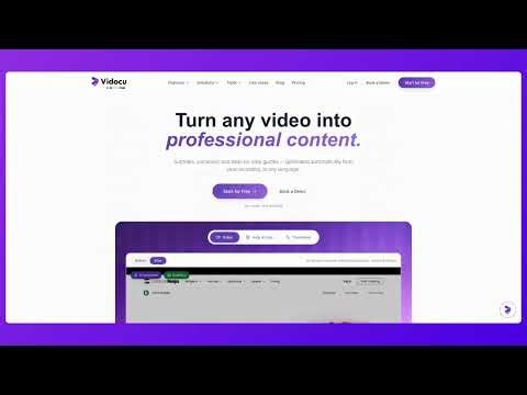 How to Convert Keynote to Video Online with Vidocu
