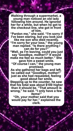 Goodbye Mother #joke #humor #shorts #funny #supermarket #scam #comedy #laugh #viral #short #fun