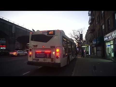 MTA Bus: East Midtown bound Orion VII NG HEV 3806 Q60 at 45 St/Queens Blvd