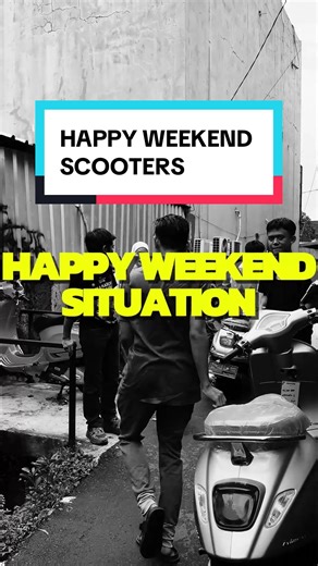 Current Weekend Situation on Scooters