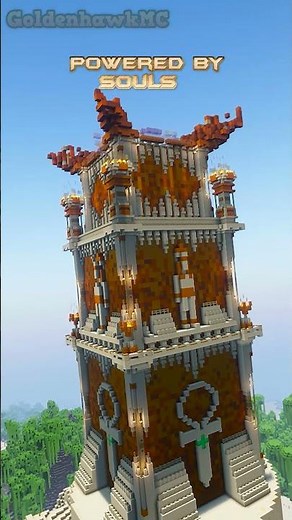 Egyptian Tower Build Timelapse in Minecraft! 🏜️⛏️
