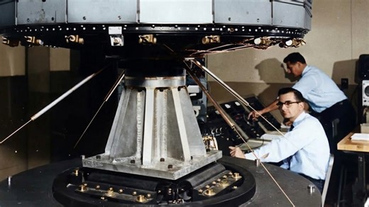 The base that bounces signals off the moon