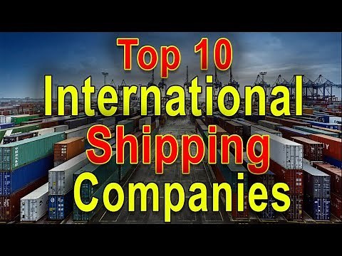 Top 10 International Shipping Companies (Container) - List of the Best Cargo Shipping Company
