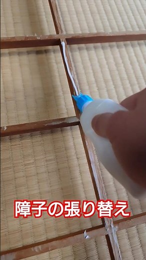 【お手伝い】障子の張り替え、してみた♪