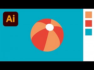 How to Design a 3D Beach Ball in Adobe Illustrator