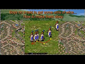 Caesar 3 Augustus - Killzones and Pathing