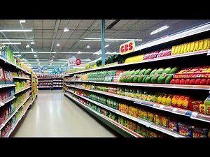 Supermarket Checkout Counter Ambience - Sound Effect | No Copyright & Free to Use