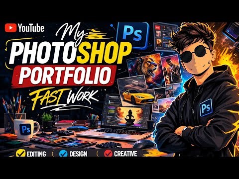 My Graphic Design Portfolio 2026 | Photoshop Works