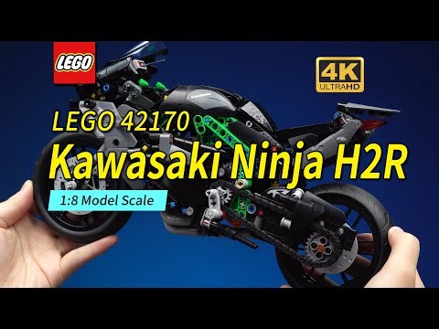 In-Depth Review Of LEGO 42170 Kawasaki Ninja H2R | Compared With The LEGO 42107 Ducati