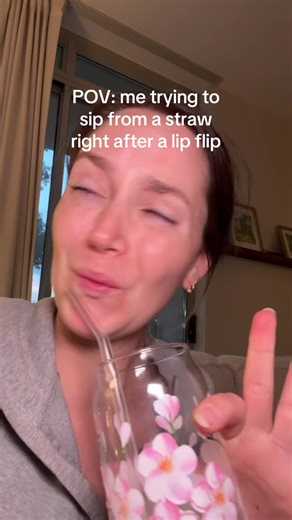 I promise the feeling goes away but dang when that lip flip kicks in….. 🌀🌀 . . . #lipflipresults #lipflipchallenge #botoxresults #fallschurchva #dmvtiktok #aestheticnurseinjector