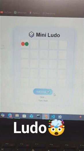 Ludo game using HTML css and js #coding#gaming#shirts#song#trending