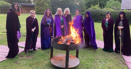 A full moon ritual with a Coventry witches coven