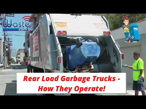 Rear Load Garbage Trucks 🚛- Rear Load Bin Trucks