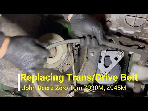 John Deere Zero Turn Drive Transmission Belt Replacement Z920, Z925, Z930, Z945
