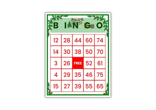 500 Christmas Bingo Cards, Printable Bingo for Kids, Xmas Party Icebreaker, Seniors Game Night - Etsy UK