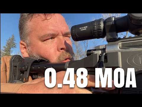 Sub 1/2MOA!!! The New BACKDRAFT Barrel from Outlier USA! ~ Rex Reviews