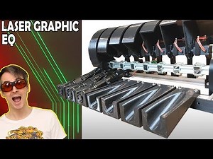 Building a Laser Projector Graphic EQ Display | James Bruton
