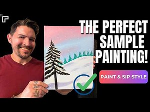 How To Design A Paint and Sip Painting (4 Lessons Learned)