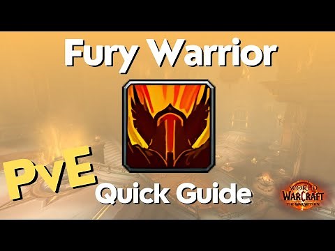 Fury Warrior The War Within Guide - TWW Season 1