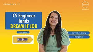 Congratulations to Ms. Sannidhi S Shetty on her successful placement at eReleGo Technologies Pvt Ltd! Are you seeking a career in IT? Join Ethnus Codemithra's MERN Stack Training Program. For more details, visit: https://codemithra.com/mern-full-stack #Ethnus #Codemithra #fullstack #MERN #MERNstack #jobs #career #tech #opportunities #technology #jobs #career #jobalert #opportunity #skills #skillup #codinglove #programming #javascript | Ethnus Codemithra | Facebook