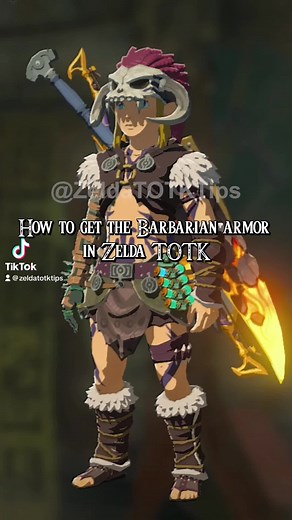 How to Get Barbarian Armor in Zelda Tears of the Kingdom