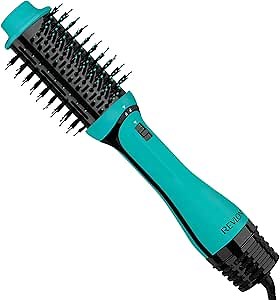 Amazon.com : REVLON One Step Volumizer PLUS Hair Dryer and Styler | More Volume, Less Damage, and More Styling Control for Easy and Fast Salon-Style Blowouts, Plus Travel Friendly (Teal) : Beauty & Personal Care