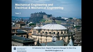 Welcome Back: Year 2 Mechanical Engineering programmes