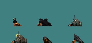 HL2 weapons whit hl1 hd hands addon - Half-Life