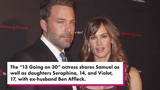 Jennifer Garner’s son, Samuel, 11, is almost as tall as mom during morning outing