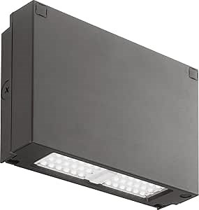 Lithonia Lighting Outdoor WPX1 LED 5000K MVOLT Architectural Wallpack in Dark Bronze