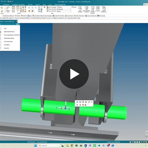 #engineering #cad #solidworks #solidedge #dfm #designformanufacturability #projektdesign #mechanicalengineering #manufacturing #3dconnexion #spacemouse #sheetmetal #automotive #machinery | Harris Chrysanthou | 30 comments