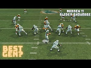 Madden 11 PS2 Slider Showcase (Jets vs Dolphins)