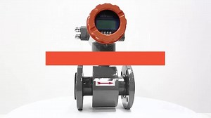 Seawater Electromagnetic Flowmeter with 4-20mA Output, Ti/PTFE for Marine Use