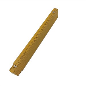[Hot Item] Folding 2m Folds Measuring Tools Extension Foldable Ruler Yellow Color