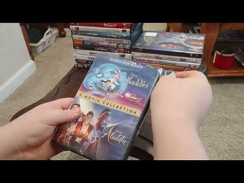 Aladdin: 2-Movie Collection DVD Unboxing (Grandma's House Version)
