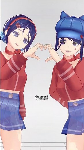 Mita & Cappie | discopled |〖MiSide MMD〗#cappie #mita