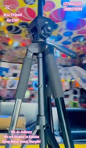 1.7K reactions · 50 shares | Introducing the newest B52 Tripod, which comes with a Bag and a Remote Control. It's the latest and longest Tripod. It can be used for both Phone and Camera . Price: 60 USD We are located in Kakata City, Bong Mines Road. We do deliveries but the delivery fees depend on your location. For more kindly contact: 0778062255 / 0888278384. | DJ Five Star 231 | Facebook