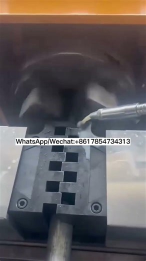 Fully automatic fire protection pipe threading machine #machine #welding #walding #factory #cncmill