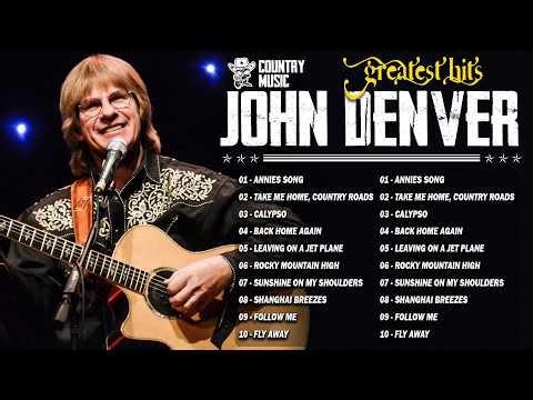 THE BEST SONGS OF JOHN DENVER 🏜 JOHN DENVER GREATEST HITS MIX FULL ALBUM 🎻 CLASSIC COUNTRY SONGS