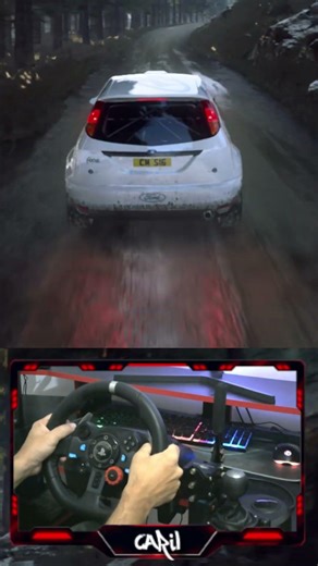 Ford Focus RS Rally 2001 - Annbank Station SCO - DiRT Rally 2.0 | Logitech G29 gameplay #shorts