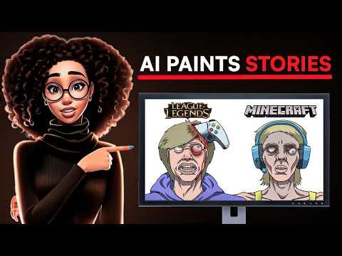 How I Make VIRAL Paint Animation Videos With AI