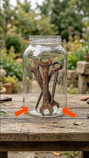 Soft ASMR – Restoring Metal Step by Step #rust #tools