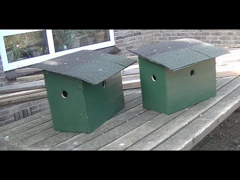 Hoe maak je zelf een Mussenhotel van resten hout die je hebt liggen