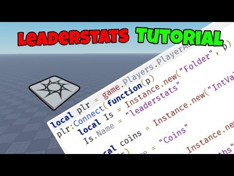 How to Make Leaderstats in Roblox Studio(BEGINNER TUTORIAL)