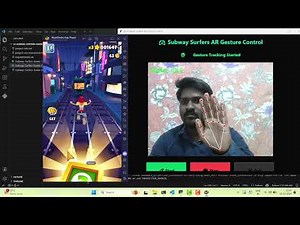 🤖 AI-Based Subway Surfers Control with Real-Time Hand Gesture Recognition